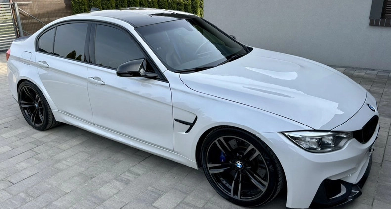 BMW M3 cena 169000 przebieg: 64500, rok produkcji 2016 z Chmielnik małe 781